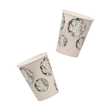Disco Paper Cups 8Ct