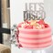 Disco Ball Food Decorations 8Ct