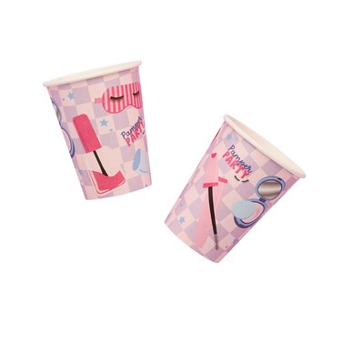 Pamper Party Paper Cups 8Ct