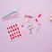 Pamper Party 'Happy Birthday' Card Cake Topper Set