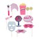 Pamper Party Photo Props 11Ct