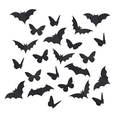 3D Bats &amp; Butterflies 24pcs/Pack