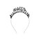 Black 'Happy Halloween' Metal Headband