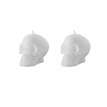 Mini Skull Candles 2pcs/Pack