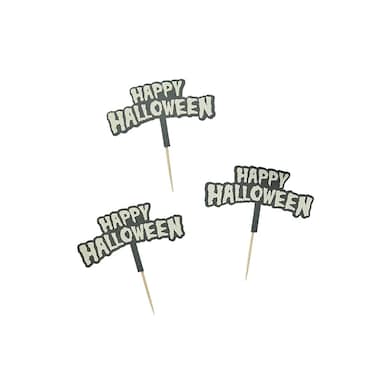 Happy Halloween Food Picks 12pcs/Pack