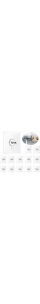 16pcs Self Adhesive Wall Hooks &ndash; Heavy Duty Transparent Adhesive Hooks for Hanging, No Drill, Ideal for Bathroom, Kitchen, and Bedroom