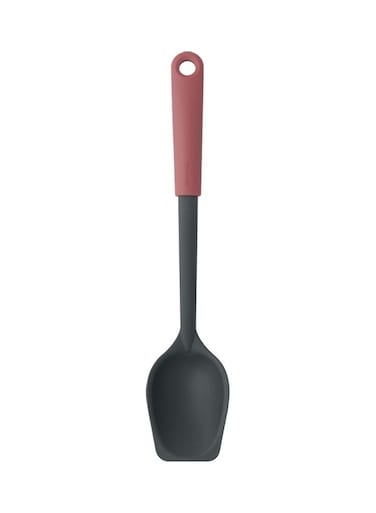 Serving Spoon Plus Scraper Grape Grape Red 3.5x6.4x31.2cm