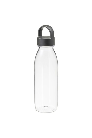bottle, dark grey, 0.5 l