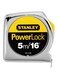 Power Lock Measuring Tape Grey/Yellow/Black 5meter Grey/Yellow/Black 5meter
