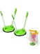 2pcs Baggy Rack Food Storage Bags Holders Stands Baggy Racks Adjustable Sandwich Bag Clips Stands Plastic Reusable Freezer Bag Racks Holders Meal Planning Prep Bag Holders Stands