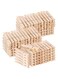 Tecbeauty 200pcs Large Wooden Clothespins Heavy Duty Clothes Pins with Strength Spring for Laundry Hanging Clothes - Wood Pin for DIY Crafts