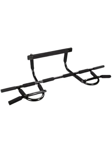 Dubai Gallery Multi-Purpose Wall Mounted Pull-Up Bar Black