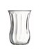 6 Pieces Uskudar Tea Cup Set Optical Design, 120 Ml Clear
