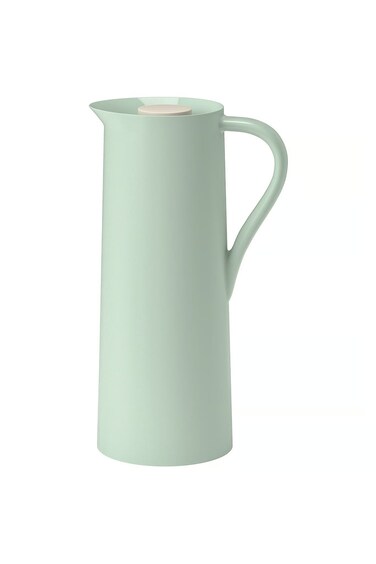 Vacuum Flask, Light Green/Beige, 1L