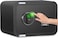 Safe Box Fingerprint Lock, Fire Resistant A4 Document Size Biometric Safety Deposit Box for Money Documents Home Office RB25QC9 (25x35x28cm) Black