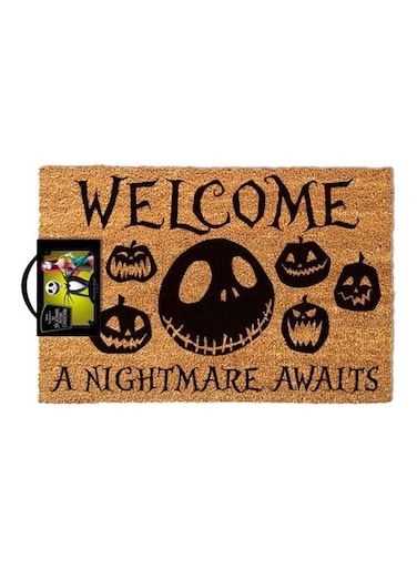 Pyramid Nightmare Before Christmas A Nightmare Awaits Doormat
