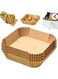 Pieces Air Fryer Non-stick Disposable Paper Liner Baking Paper for Air Fryer Oil-proof Waterproof Parchment for Baking Roasting Microwave