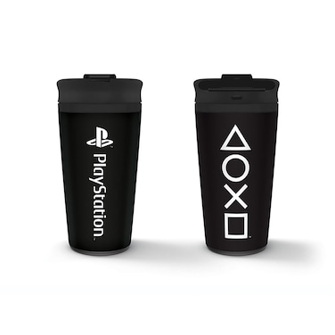 Pyramid Playstation Onyx Metal Travel Mug