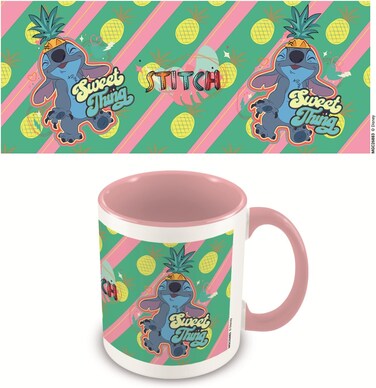 Pyramid Lilo And Stitch (You're My Fave) 11Oz/315ml Coloured Inner And Handle Ceramic Mug