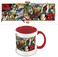 Pyramid Marvel Comics Spider-Man Panels Red Coloured Inner Mug