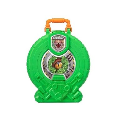 مجموعة ألعاب Teamsterz Dino Hunt Packaway Wheel، سيارة الوحش، مسار إطلاق متحول، تفاعل مع الماء الدافئ، مجموعة ألعاب محمولة متعددة المسارات للأولاد للعب الخيالي بالديناصورات، للأطفال من عمر 3 سنوات
