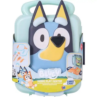Bluey Medic Play Centre With Carry Case (10 Pieces)