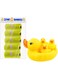 Star Babies Combo Pack - Disposable Scented Bag 5pcs (75bags), Rubber Duck Toy - Yellow