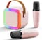 Wireless Speaker With Microphone Set Home Karaoke Machine Portable Handheld Karaoke Mics Speaker Machine For kids