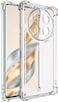 Honor X9c Phone Case, Clear TPU Soft Silicone Protective Cover, Reinforced Corners, Scratch Resistant, Transparent