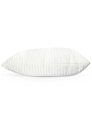 Linen Klub Hotel Linen Box Quilted Pillow Queen (50 x75cm)-Outer Cover : 125GSM Microfiber Satin FabricSoft and Glossy Finished Filling : 700grams Soft Fiber
