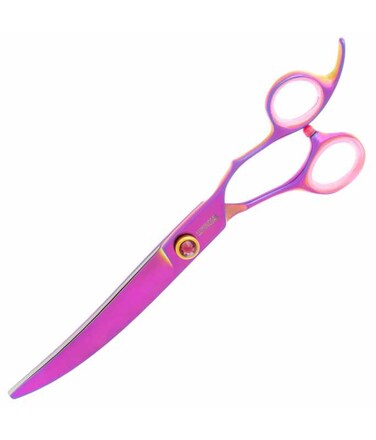 Groom Professional Luminosa Curved ScissorLength: 6.5 Inch