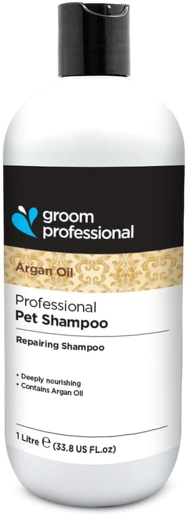 Groom Professional Argan Oil Shampoo Repairing - 350 ml