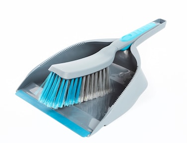 Beldray Dustpan and Brush Set: Combines dustpan and brush for easy dust and debris removal, Effortless Dirt Removal for Everyday Cleaning