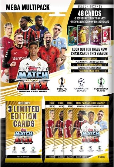 Topps Uefa Match Attax Mega Multipack
