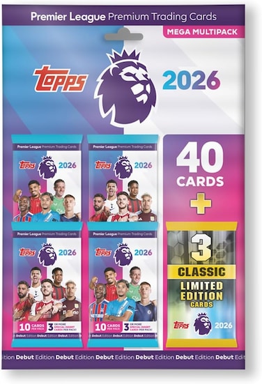 Topps Premier League 2025/26 - Mega Multi Pack