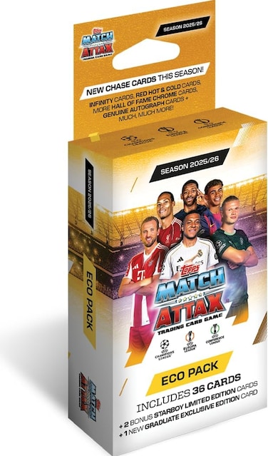 Topps Match Attax UCC 2025/2026 Eco Pack Trading Cards