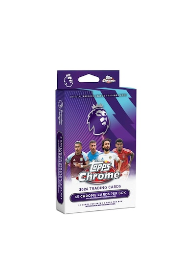 Topps Chrome Premier League Hanger Box 2026