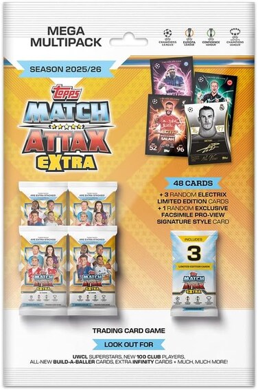 Topps UCC Match Attax Extra 2026 - Mega Multipack