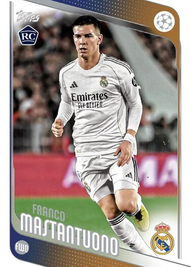 Topps UCC Club Competitions 2025-26 Hanger Box