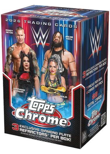 Topps Chrome WWE 2026 Value Box
