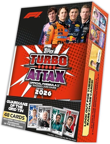 Topps Formula 1 Turbo Attax 2026 Mega Tin