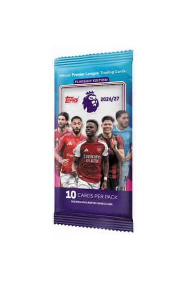 Topps Premier League Flagship Edition 2026/2027 Trading Card Single Pack