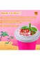 2 Pcs Slushie Maker Cup, Quick Frozen Smoothies Cooling Cup for Milkshakes, Ice Cream (Blue+Red)
