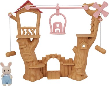 Sylvanian Families Babies Ropeway Park Playset, Multicolor