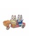 Sylvanian Families tandem Cycling Set-Husky Sister &amp; Brother 5637