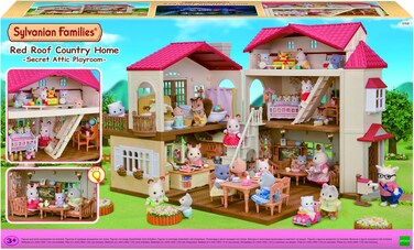 Sylvanian Families Red Roof Country Home-Secret Attic Playroom
