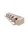 And Broom Holder Beige 32x6.5x9cm