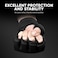 FIGHTR&reg; Pro MMA Gloves for Grappling Sparring Training, Kickboxing Martial Arts Muay Thai Punching Bag Mitt Training Boxing for Men and Women   incl. Carrying Bag
