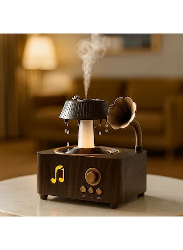 V98 Vintage Record Player Diffuser with Bluetooth Speaker