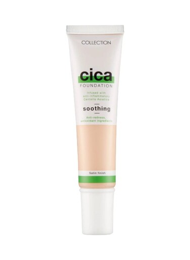 Hydrating Medium Coverage Cica Foundation Infused with Anti-Redness - Porcelain 30ml